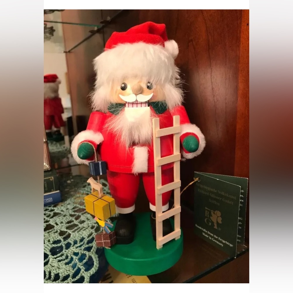 ..German Hand Made Nutcracker Santa
